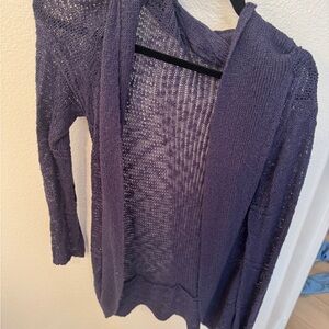 Roxy Women's Navy Blue Knit Sweater - Size Large